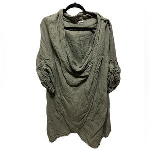 Prospero Italy Linen Wrap Cardigan